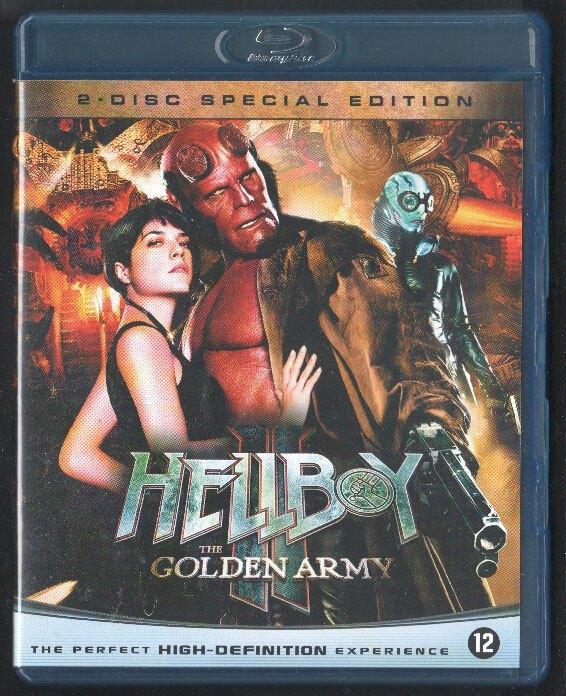 Hellboy (2): the Golden Army 2-disc. Blu-ray., Cd's en Dvd's, Blu-ray, Gebruikt, Science Fiction en Fantasy, Boxset, Ophalen of Verzenden