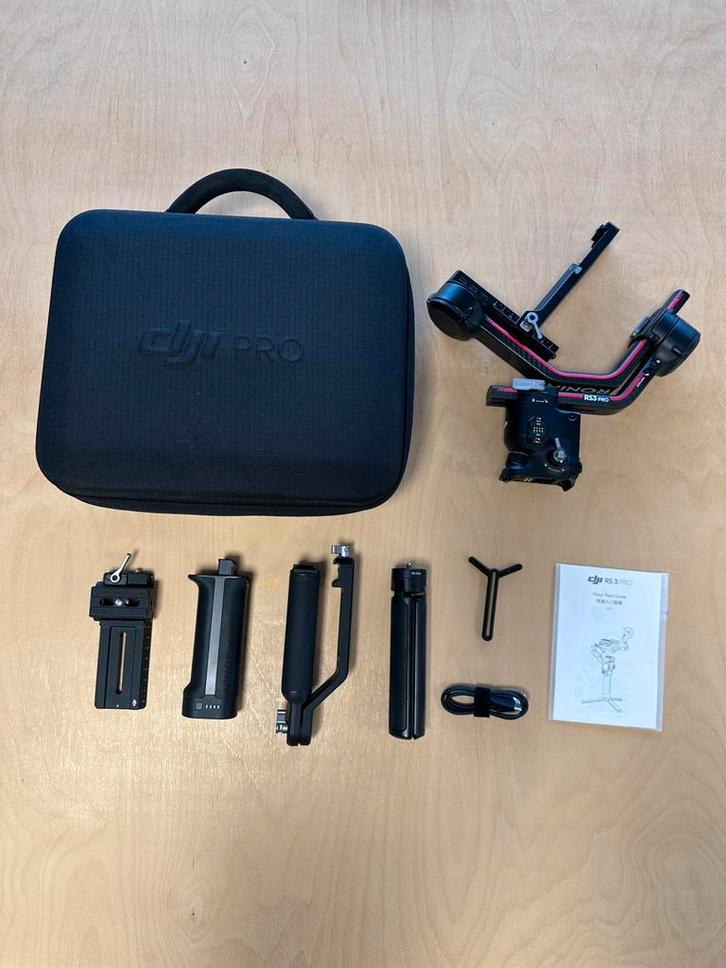 DJI RS3 Pro combo, Audio, Tv en Foto, Professionele Audio-, Tv- en Video-apparatuur, Zo goed als nieuw, Video, Ophalen of Verzenden