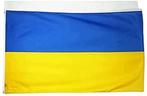 Vlag Oekraine - 1X1,5 mtr, Diversen, Vlaggen en Wimpels, Nieuw, Verzenden