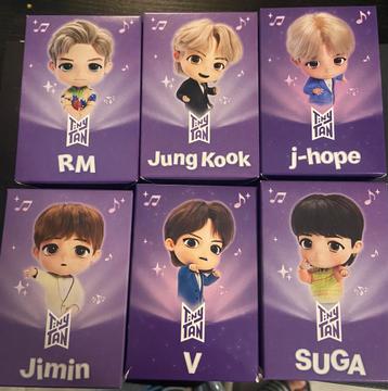 BTS TinyTAN Figuren Set 6 beschikbaar voor biedingen