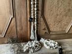 NIEUW houten decoratie kralen ketting met touw, Nieuw, Ophalen of Verzenden