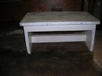 oud opstapje vensterbankje 40 x 22 cm., Antiek en Kunst, Ophalen of Verzenden