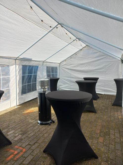Te huur: Partytent 4x8 meter, Tuin en Terras, Partytenten, Zo goed als nieuw, Partytent, 5 tot 8 meter, Minder dan 4 meter, Ophalen