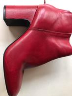 Te koop: leren laarzen, Minelli, rood, maat 38, Kleding | Dames, Schoenen, Lage of Enkellaarzen, Ophalen of Verzenden, Zo goed als nieuw