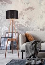 Vloerlamp sta lamp rosé koper goud met dienblad, Ophalen, Zo goed als nieuw, 150 tot 200 cm