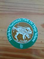 sticker Helpt het Nationale Park De Hoge Veluwe, Ophalen of Verzenden, Zo goed als nieuw, Dier en Natuur