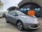 Nissan LEAF Tekna 24 kWh (E 7.980 na subsidie) NL-Auto, Auto's, Nissan, Airconditioning, Origineel Nederlands, Te koop, Zilver of Grijs