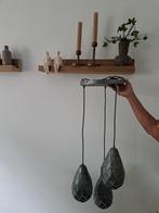 Plafondlamp met drie bollen, Huis en Inrichting, Woonaccessoires | Kapstokken, Ophalen, Zo goed als nieuw, Wandkapstok, Minder dan 100 cm