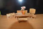 vintage Zweedse houten handgemaakte poppenhuis meubeltjes, Verzamelen, Overige typen, Gebruikt, Ophalen of Verzenden