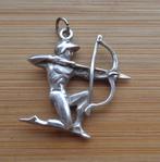 zilveren hanger boogschutter [907], Overige voorstellingen, Verzenden, Zo goed als nieuw, Zilver