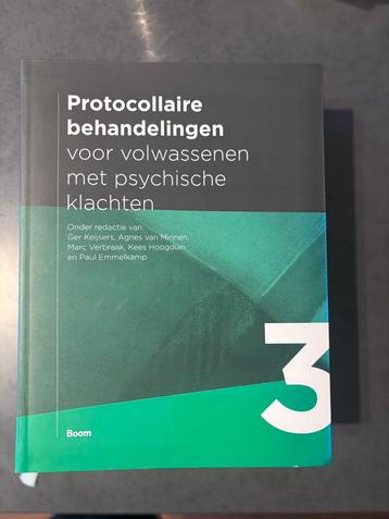 Protocollaire behandelingen voor volwassenen, deel 3 beschikbaar voor biedingen