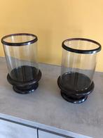 1 Windlicht, Ophalen, Zo goed als nieuw, Metaal, Kandelaar