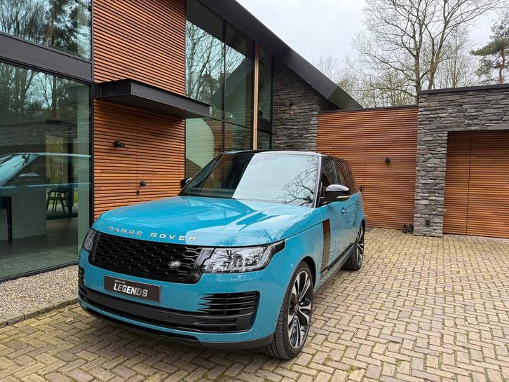 Range Rover P525 Fifty edition 2021 SVO, Auto's, Land Rover, Bedrijf, Te koop, 360° camera, 4x4, ABS, Achteruitrijcamera, Adaptieve lichten