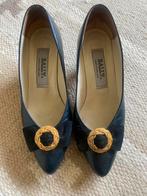 Echte vintage! Bally pumps, Ophalen of Verzenden, Zo goed als nieuw, Blauw