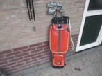 Vintage  Golftas  , en Stiks ,v.a 40,00e, Ophalen, Gebruikt, Tas