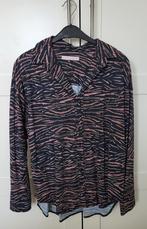 Studio Anneloes blouse zebra black/ copper maat M zgan., Maat 38/40 (M), Zwart, Ophalen of Verzenden, Zo goed als nieuw