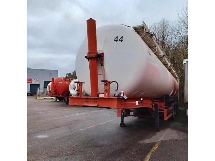 Silo Oplegger (75165-91), Auto's, Vrachtwagens, Bedrijf, Aanhangers en Opleggers, Overige brandstoffen, Origineel Nederlands