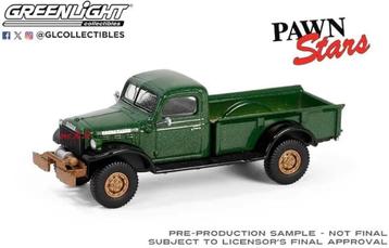 1947 Dodge Power Wagon van Greenlight 1/64 Pawn Stars beschikbaar voor biedingen