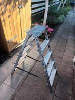 Aluminium trap, Doe-het-zelf en Verbouw, Ladders en Trappen, Ophalen of Verzenden, Gebruikt, Trap, Minder dan 2 meter