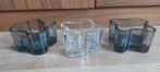3 Iittala aalto waxinelichthouders zgan, Ophalen of Verzenden, Overige materialen