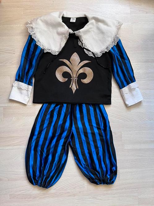 Musketier pak, maat 116, Kinderen en Baby's, Carnavalskleding en Verkleedspullen, Gebruikt, Jongen of Meisje, 110 t/m 116, Ophalen of Verzenden