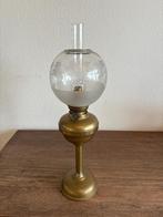 antieke messing olielamp, Ophalen, Koper