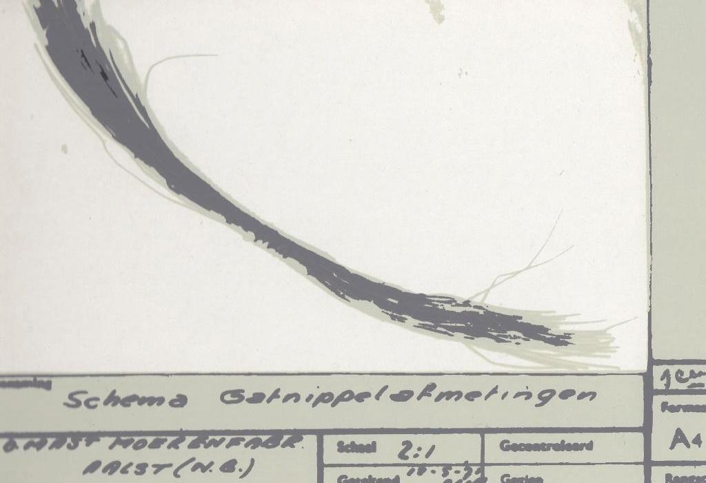 Frans Coppelmans zeefdruk Fabriekswerk Helmond circa 1980, Ophalen of Verzenden