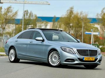 Mercedes S-Klasse S 350 CDI Bluetec Aut Lang 2014 Grijs PANO