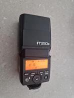 Godox TT350 S Flitser voor Sony Camera's, Ophalen of Verzenden, Zo goed als nieuw, Overige merken, Kantelbaar