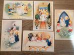 Oude ter herinnering aan Heilige Communie kaarten, Verzamelen, Ophalen of Verzenden, Kaart of Prent