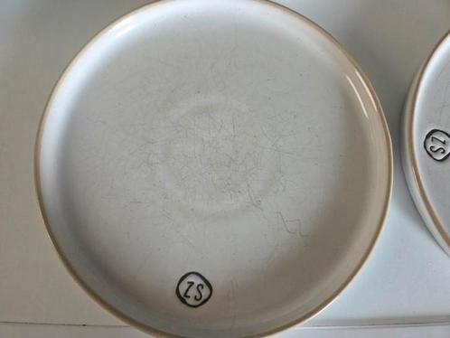 Ontbijtbordjes van Zusss 8x, Huis en Inrichting, Keuken | Servies, Gebruikt, Bord(en), Overige stijlen, Porselein, Ophalen of Verzenden