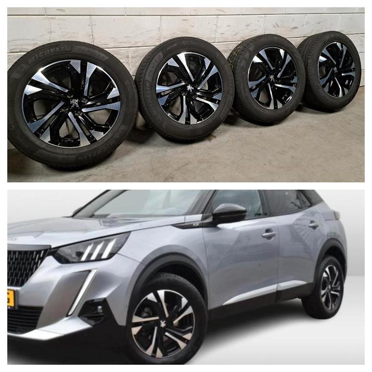 Bi-color velgen Peugeot 2008 Avenger Fiat 600 215/60/17, Auto-onderdelen, Banden en Velgen, Banden en Velgen, Zomerbanden, 17 inch