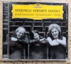 Argerich, Kremer,  Maisky - Shostakovich, Tchaikovsky, Cd's en Dvd's, Ophalen of Verzenden, Romantiek, Gebruikt, Kamermuziek