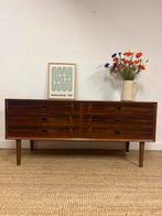 Vintage Deens Brouer Palissander sideboard - jaren 60, B, Zo goed als nieuw, 3 of 4 laden, H