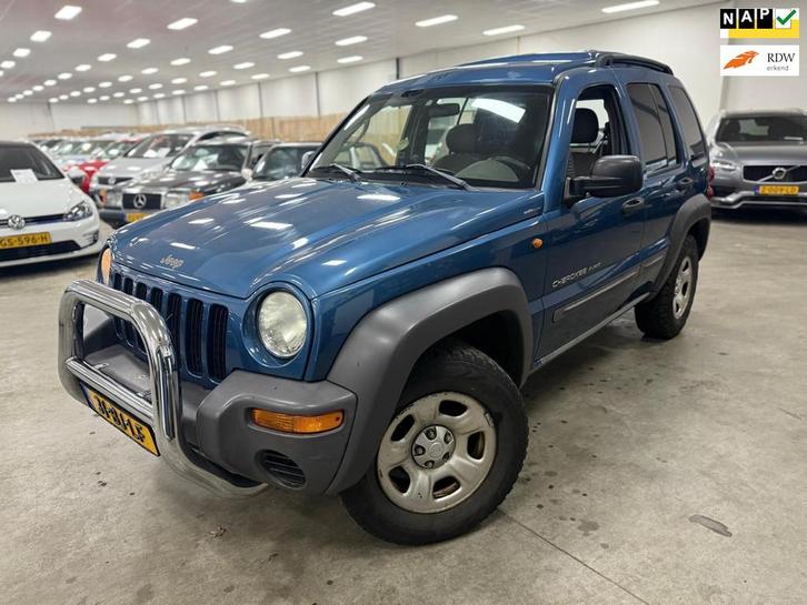 Jeep Cherokee 2.8 CRD Sport Plus / AUTOMAAT / GRIJS KENTEKEN, Auto's, Bestelauto's, Bedrijf, Te koop, 4x4, ABS, Airbags, Airconditioning