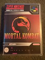 Mortal Kombat – SNES 🕹️🔥, Gebruikt, Vanaf 18 jaar, Vechten, Verzenden