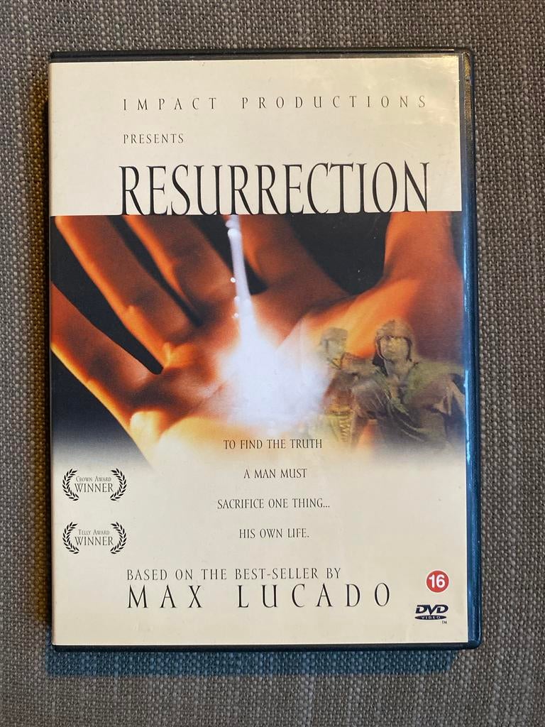 Resurrection  - dvd Max Lucado, Cd's en Dvd's, Vanaf 16 jaar, Ophalen of Verzenden, Zo goed als nieuw