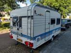 Hobby caravan 400SF, voortent, mover, fietsenrek en luifel, Caravans en Kamperen, Hobby, Treinzit, Particulier, Hordeur