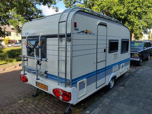 Hobby caravan 400SF, voortent, mover, fietsenrek en luifel, Caravans en Kamperen, Caravans, Particulier, tot en met 4, 750 - 1000 kg