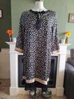 Amelie Amelie prachtige jurk met plissé rand L gratis verz, Kleding | Dames, Verzenden, Amelie en Amelie, Zwart, Maat 42/44 (L)