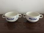 Villeroy & Boch Set van 2 kommetjes met greepjes Mini chef, Nieuw, Ophalen of Verzenden, Kom(men), Overige stijlen