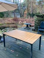 Arezzo tuintafel polywood/aluminium 160x90 cm, Ophalen, Zo goed als nieuw, Rechthoekig, Overige materialen