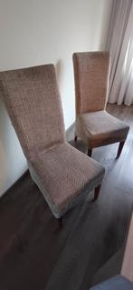 4 stuks eethoek stoelen van xooon, Huis en Inrichting, Stoelen, Ophalen, Gebruikt, Bruin, Vier