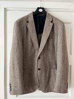 Wollen tweed blazer van Hackett London maat 46 R, Ophalen of Verzenden, Zo goed als nieuw, Maat 46 (S) of kleiner, Beige