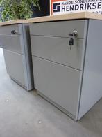 Net gebruikt ladeblok / ladekast staal verrijdbaar + sleutel, Minder dan 50 cm, Gebruikt, 75 cm of meer, Design