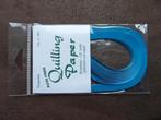 Quilling paper – papierfiligraanstroken 3mm blauw, Hobby en Vrije tijd, Knutselen, Ophalen of Verzenden, Nieuw, Materiaal