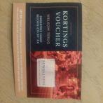 Kortingsvoucher Bewellness, Ophalen of Verzenden, Nieuw, Toebehoren