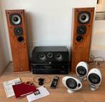 Dolby surround set, Castle Severn, Onkyo TX-SR508, KEF, Q, Gebruikt, 70 watt of meer, 5.1-systeem, Overige spelers