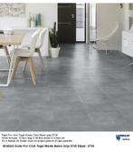 49,62m2 Grote Pvc Click Tegel Monte Beton Grijs 25pak : €730, 75 m² of meer, Ophalen of Verzenden, Grijs, Laminaat