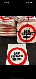 Antivuurwerkverbodstickers, Tickets en Kaartjes, Eén persoon, Cadeaubon, Overige typen